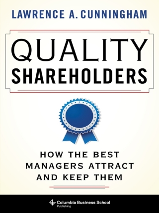 Imagen de portada: Quality Shareholders 9780231198806