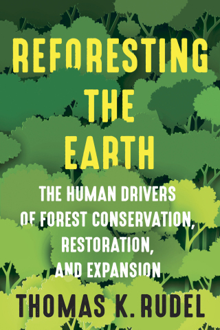 Cover image: Reforesting the Earth 9780231210683