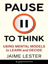 Cover image: Pause to Think 9780231212984