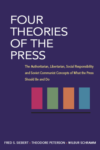 Cover image: Four Theories of the Press 9780252724213
