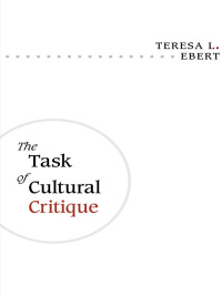 Imagen de portada: The Task of Cultural Critique 9780252034343