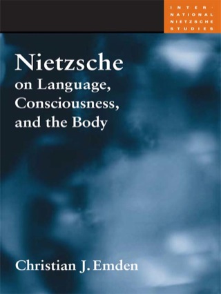 Titelbild: Nietzsche on Language, Consciousness, and the Body 9780252029707