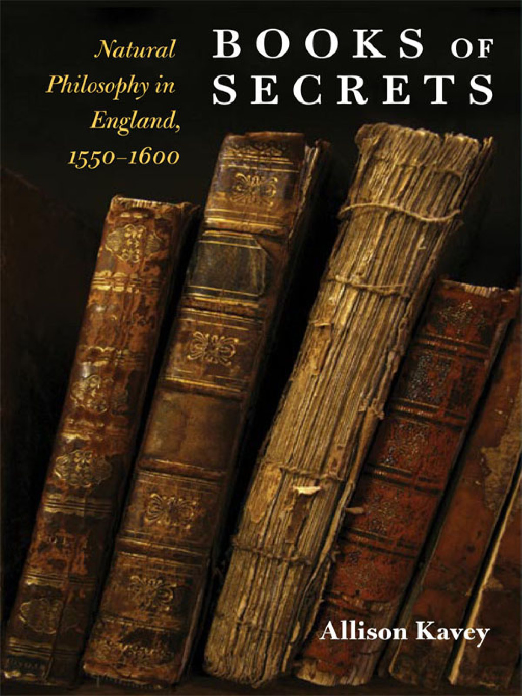 Books of Secrets Natural Philosophy in England, 1550-1600