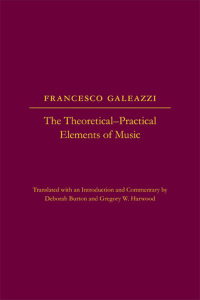 Titelbild: The Theoretical-Practical Elements of Music, Parts III and IV 9780252037085
