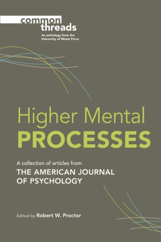 Cover image: Higher Mental Processes 9780252081453