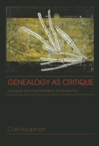 Cover image: Genealogy as Critique 9780253006219