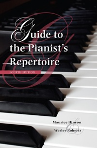 Immagine di copertina: Guide to the Pianist's Repertoire 4th edition 9780253010223