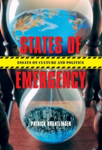 Cover image: States of Emergency 9780253010155