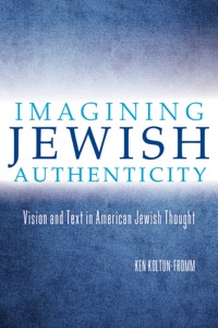 Cover image: Imagining Jewish Authenticity 9780253015747