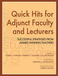 Cover image: Quick Hits for Adjunct Faculty and Lecturers 9780253018342