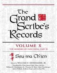 صورة الغلاف: The Grand Scribe's Records, Volume X 9780253019318
