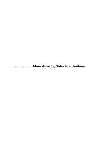 Titelbild: More Amazing Tales from Indiana 9780253216533