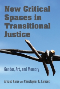Titelbild: New Critical Spaces in Transitional Justice 9780253039903