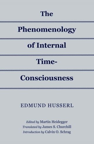 Imagen de portada: The Phenomenology of Internal Time-Consciousness 9780253041968
