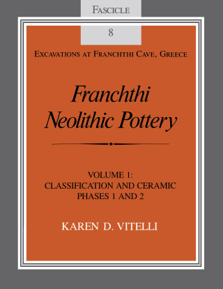 Omslagafbeelding: Franchthi Neolithic Pottery, Volume 1 9780253319807
