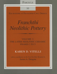Cover image: Franchthi Neolithic Pottery, Volume 2 9780253213068