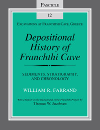 Cover image: Depositional History of Franchthi Cave 9780253213143