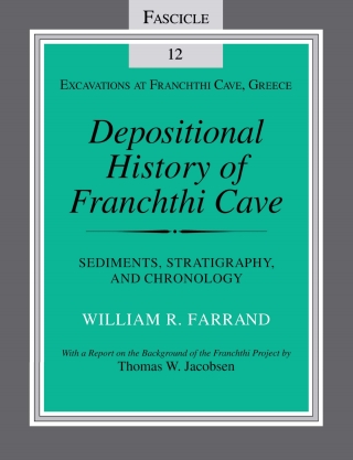 Cover image: Depositional History of Franchthi Cave 9780253213143