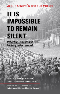 Imagen de portada: It Is Impossible to Remain Silent 9780253045287