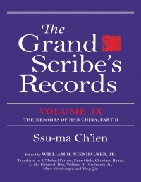 Omslagafbeelding: The Grand Scribe's Records, Volume IX 9780253046093