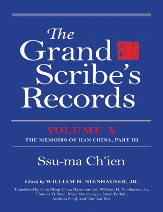 Cover image: The Grand Scribe's Records, Volume X 9780253050526