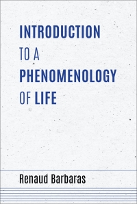 Imagen de portada: Introduction to a Phenomenology of Life 9780253058164