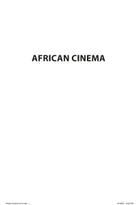 Cover image: African Cinema: Manifesto and Practice for Cultural Decolonization 9780253066244
