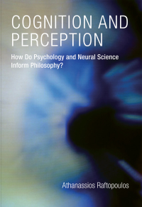Cover image: Cognition and Perception 9780262013215