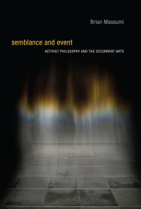 Cover image: Semblance and Event 9780262134910