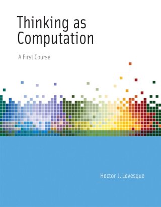 Cover image: Thinking as Computation 9780262016995