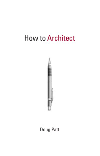 Cover image: How to Architect 9780262516990