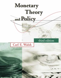 Cover image: Monetary Theory and Policy, third edition 3rd edition 9780262013772