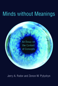 Cover image: Minds without Meanings 9780262027908