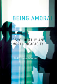 Cover image: Being Amoral 9780262027915
