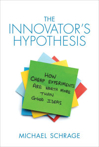Cover image: The Innovator's Hypothesis 9780262028363