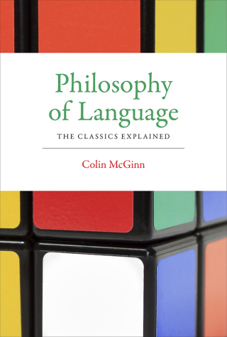 Cover image: Philosophy of Language 9780262028455