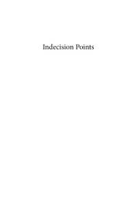 Cover image: Indecision Points 9780262027335