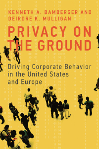 Cover image: Privacy on the Ground 9780262029988