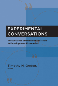 Cover image: Experimental Conversations 9780262035101