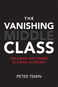 Cover image: The Vanishing Middle Class 9780262036160