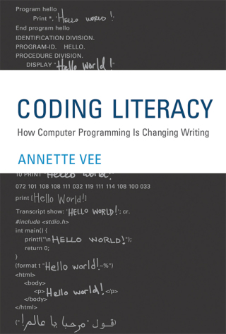 Cover image: Coding Literacy 9780262036245