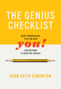 Cover image: The Genius Checklist 9780262038119