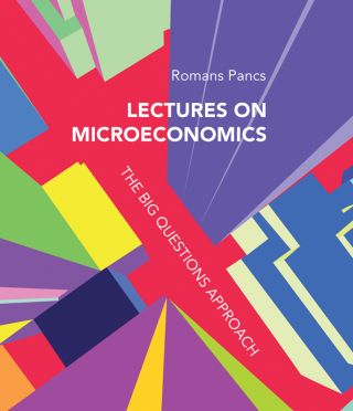 Cover image: Lectures on Microeconomics 9780262038188