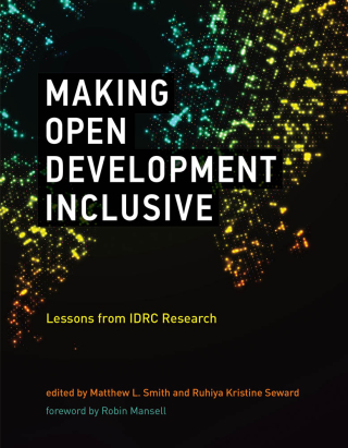 Cover image: Making Open Development Inclusive 9780262539111