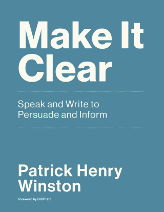 Cover image: Make it Clear 9780262539388
