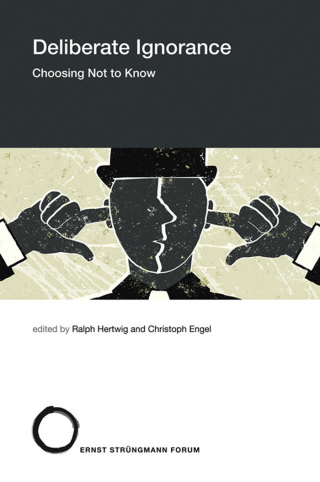 Cover image: Deliberate Ignorance 9780262045599