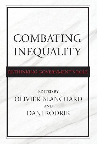 Cover image: Combating Inequality 9780262045612