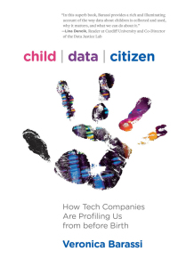 Cover image: Child Data Citizen 9780262044714