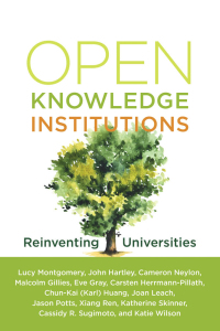 Cover image: Open Knowledge Institutions 9780262542432