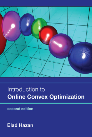 Cover image: Introduction to Online Convex Optimization, second edition 9780262046985